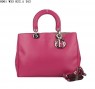 Dior Diorissimo Small Bag Peach Nappa Leather (Silvery Hardware) 8001