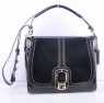 Fendi Black Patent Leather Messenger Bag